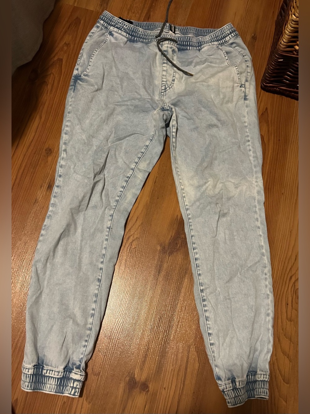 Volcom Light Blue Relaxed Jogger Jeans